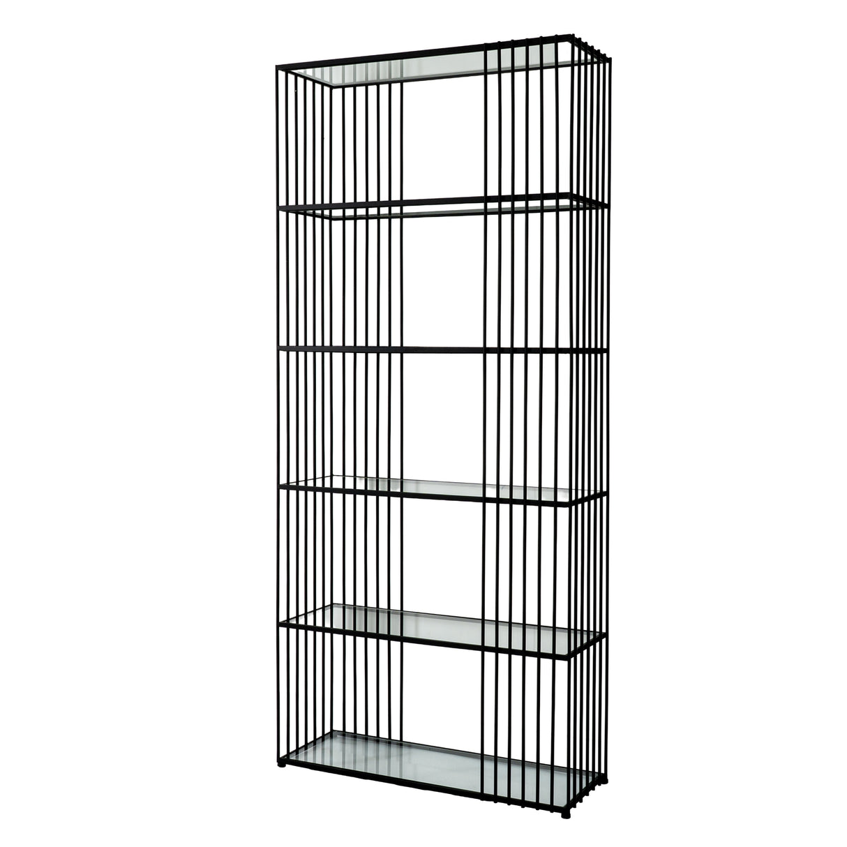 Celine Shelf Unit With Glass Shelves