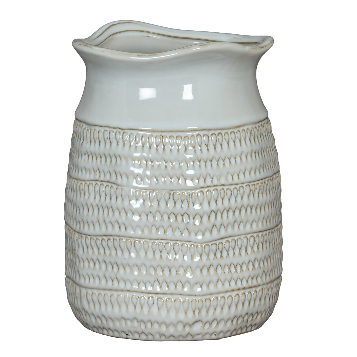 edeline Cylinder Hewn Vase