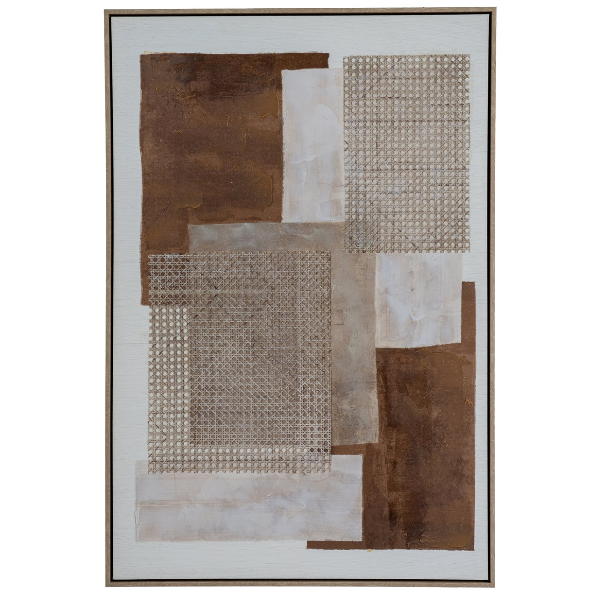 Solene Hand Painted Canvas In Frame