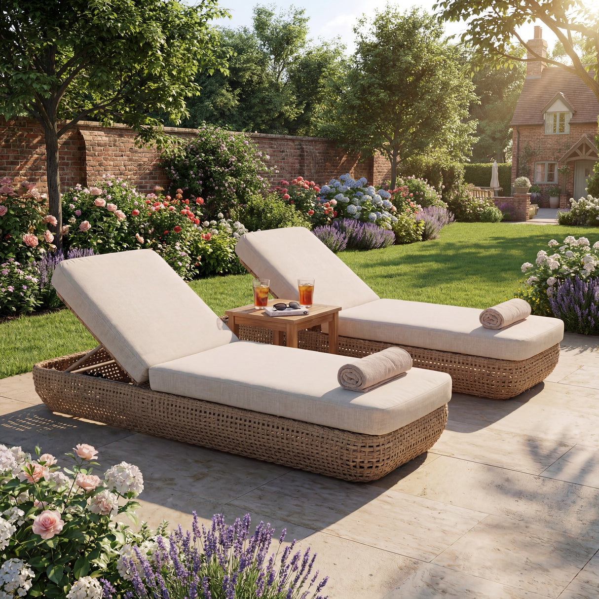 Camille Outdoor Sunbed