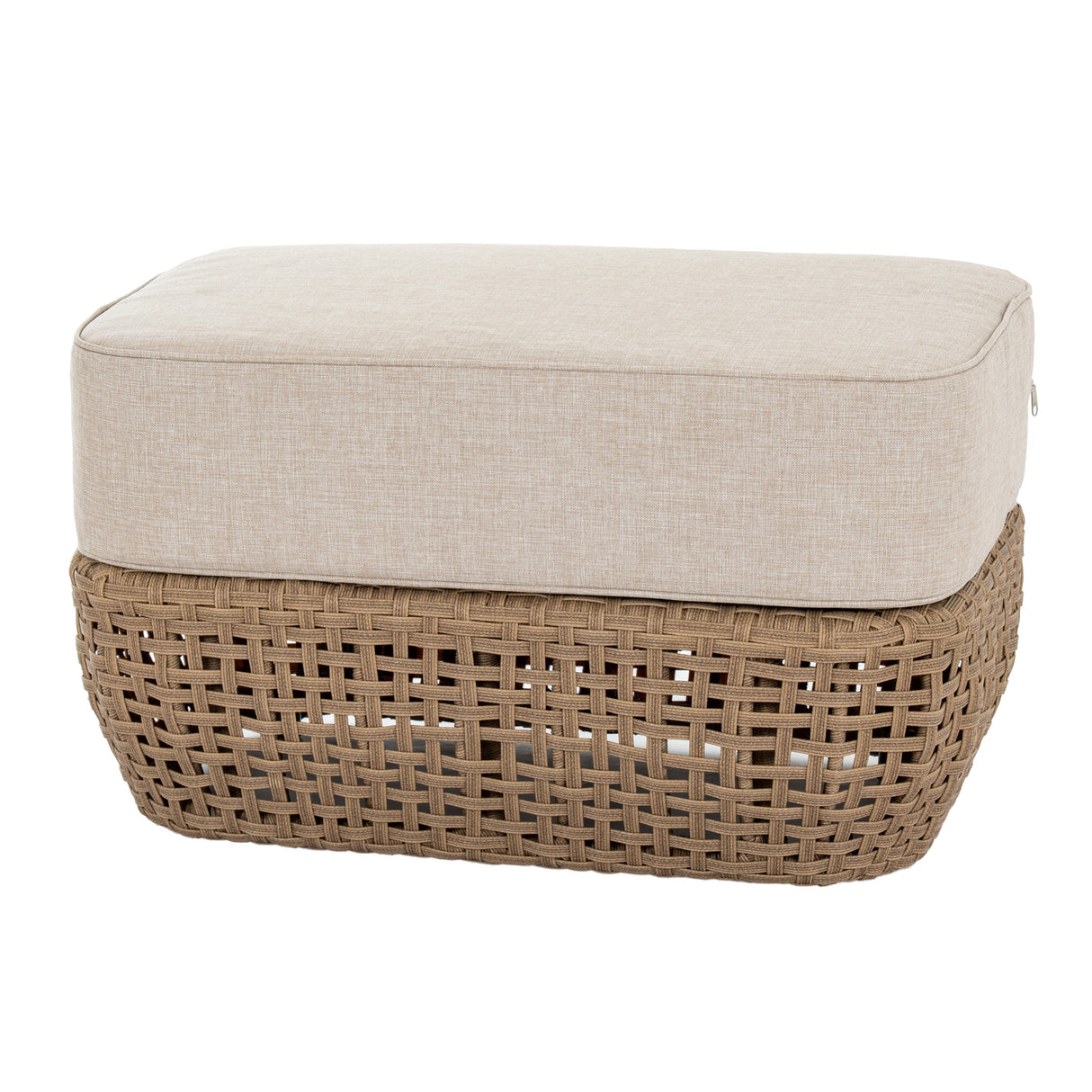 Genevieve Bloom Collection Outdoor Footstool