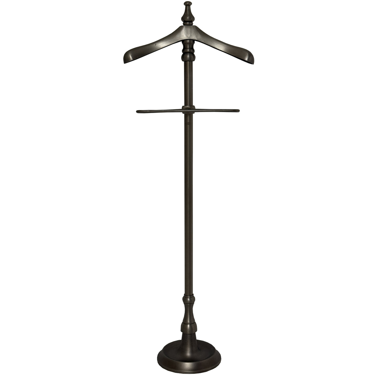 Clemence Antiqued Silver Valet Stand