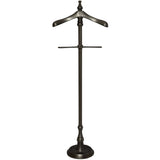 Clemence Antiqued Silver Valet Stand