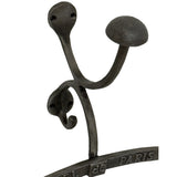 Gaelle Antiqued Silver Coat Hanger With Hook