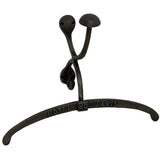 Gaelle Antiqued Silver Coat Hanger With Hook