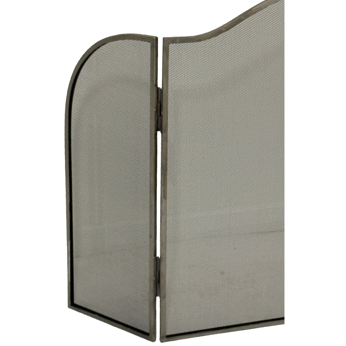Camille Antiqued Silver Large  Fire Screen