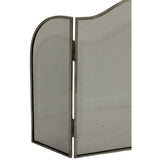 Camille Antiqued Silver Large  Fire Screen