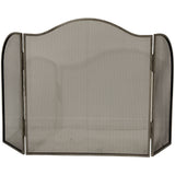 Camille Antiqued Silver Large  Fire Screen