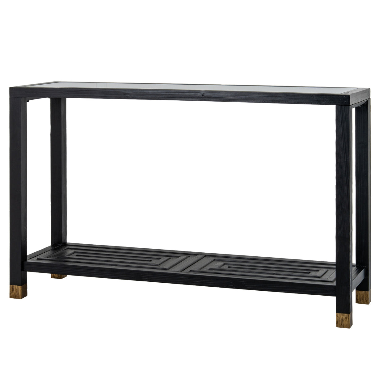 Celine Lennox Black Console Table