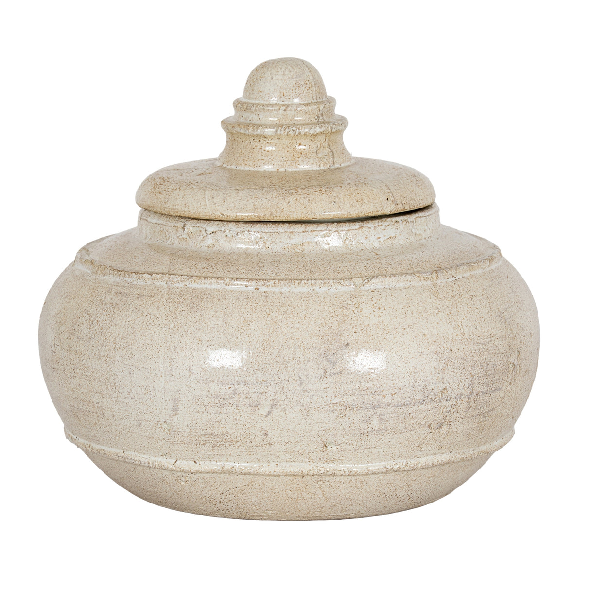 Elodie Tarn Collection Large Pot With Lid