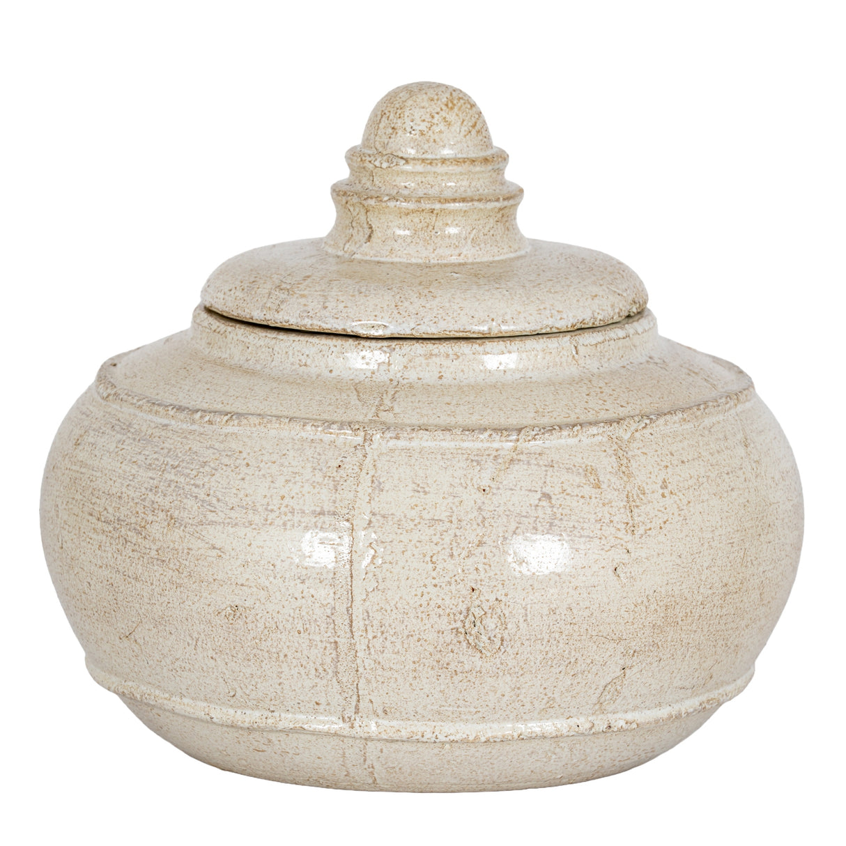 Elodie Tarn Collection Medium Pot With Lid
