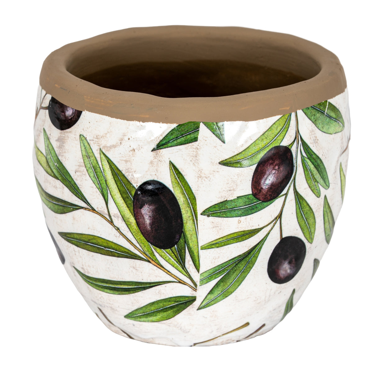 Camille Verdal Olive Small Planter