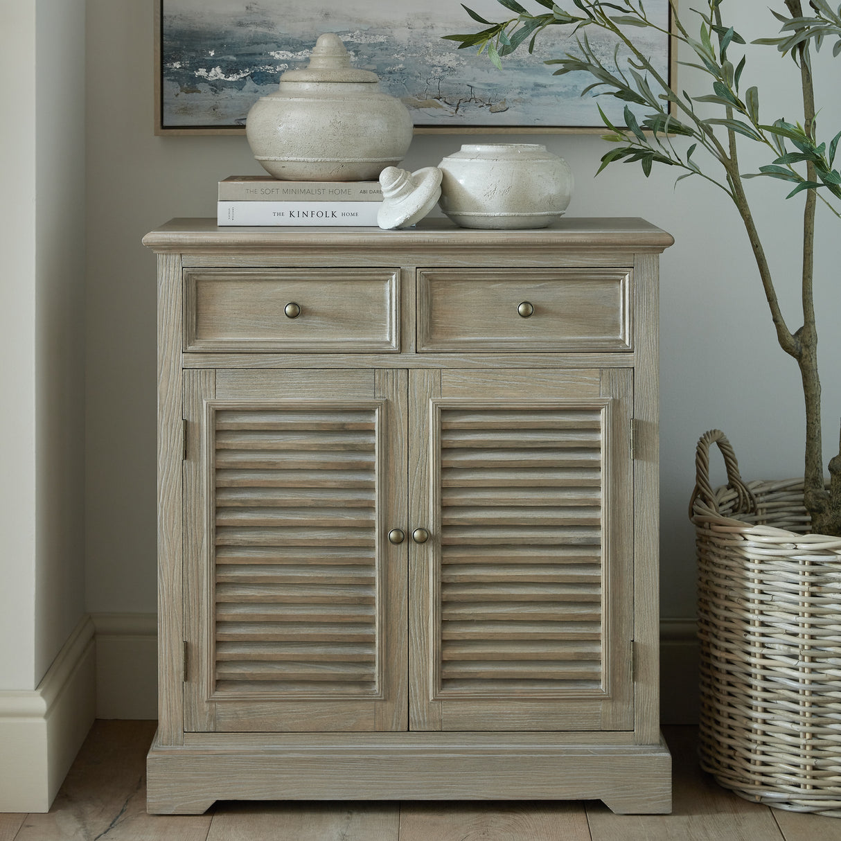 Aveline Collection 2 Drawer 2 Door Chest