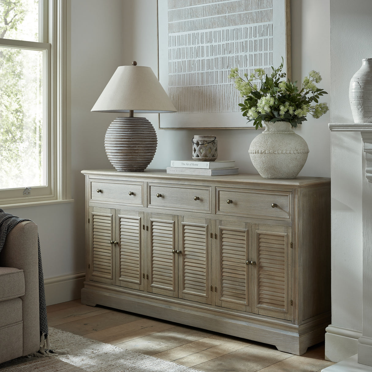 Aveline Collection 6 Door 3 Drawer Large Dresser Base
