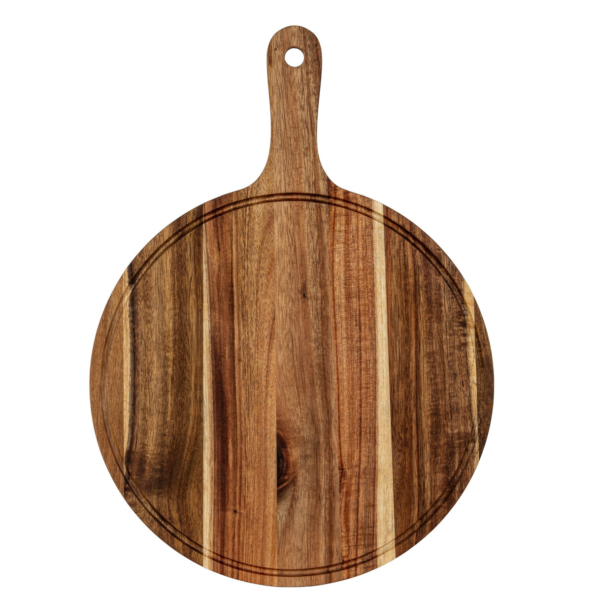 Ines Round Acacia Serving Board