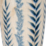 Adeline Large Blue Flora Tall Olpe Vase