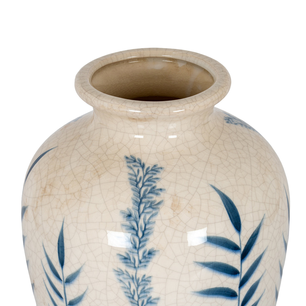 Opal Classic Blue Flora Juniper Vase