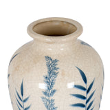 Opal Classic Blue Flora Juniper Vase