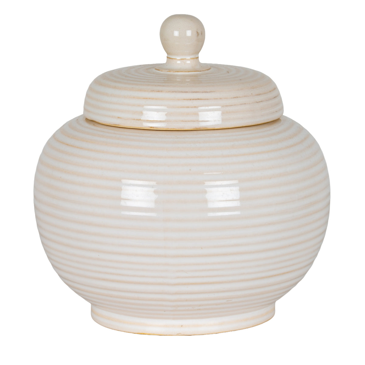 Noemie Small Lidded Ceramic Jar