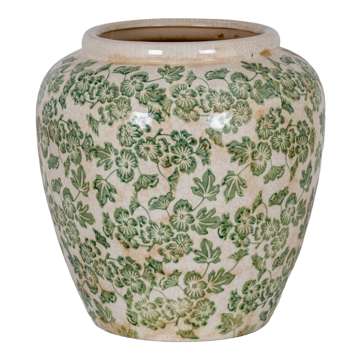 Rosalie Large Green Olpe Vase