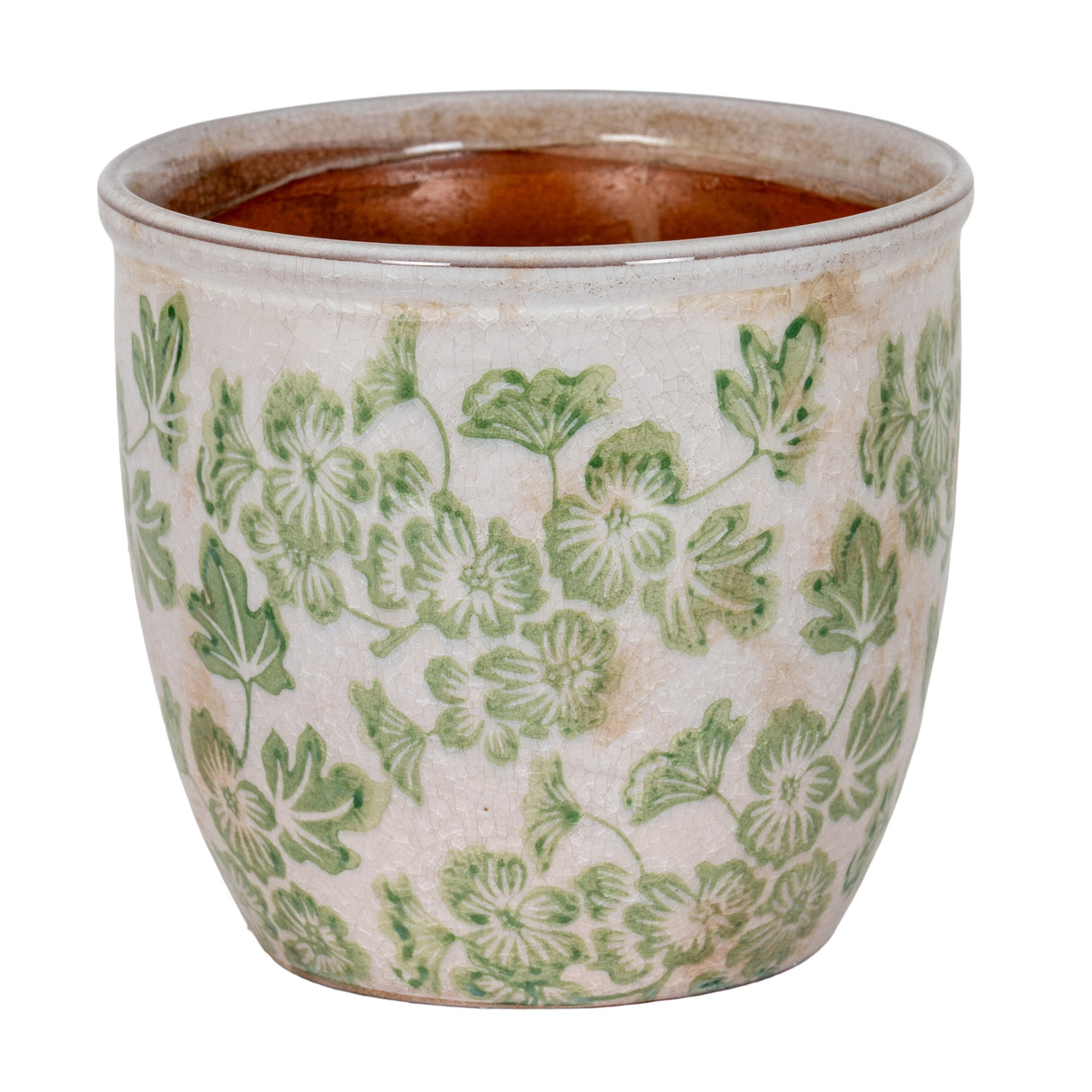 Rosalie Small Green Planter Pot