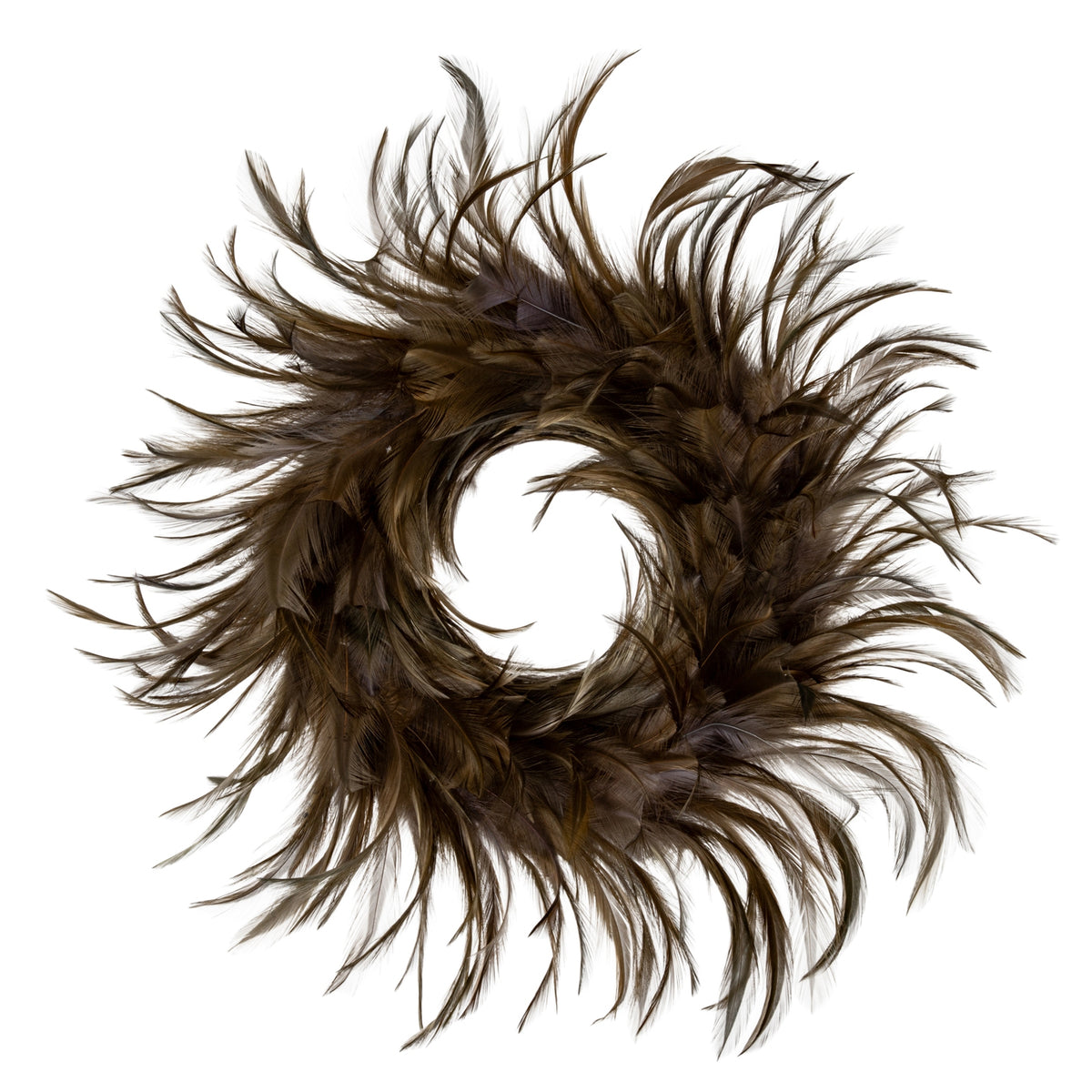 Amelie Fawn Feather Candle Wreath