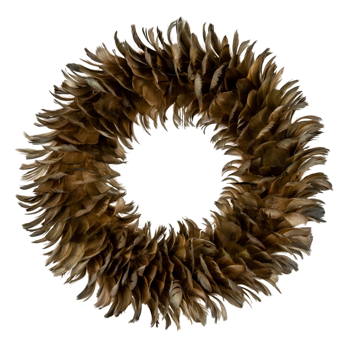Amelie Fawn Feather Wreath