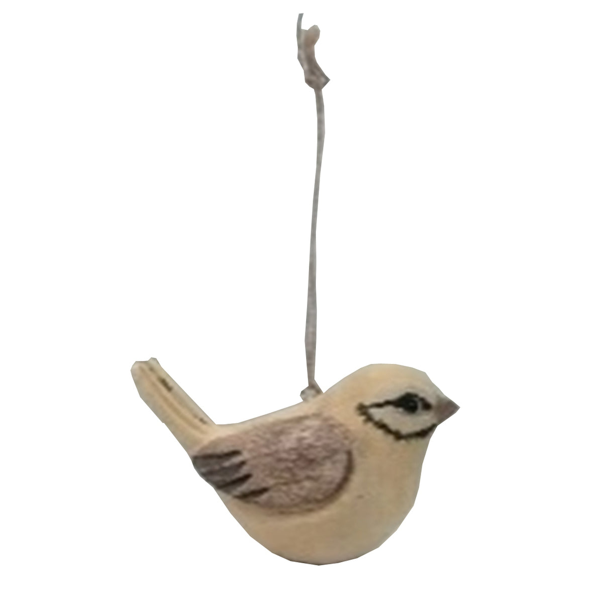 Juliette Wooden Winter Bird Decoration
