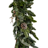 Anais Woodland Pine Garland With Pinecones