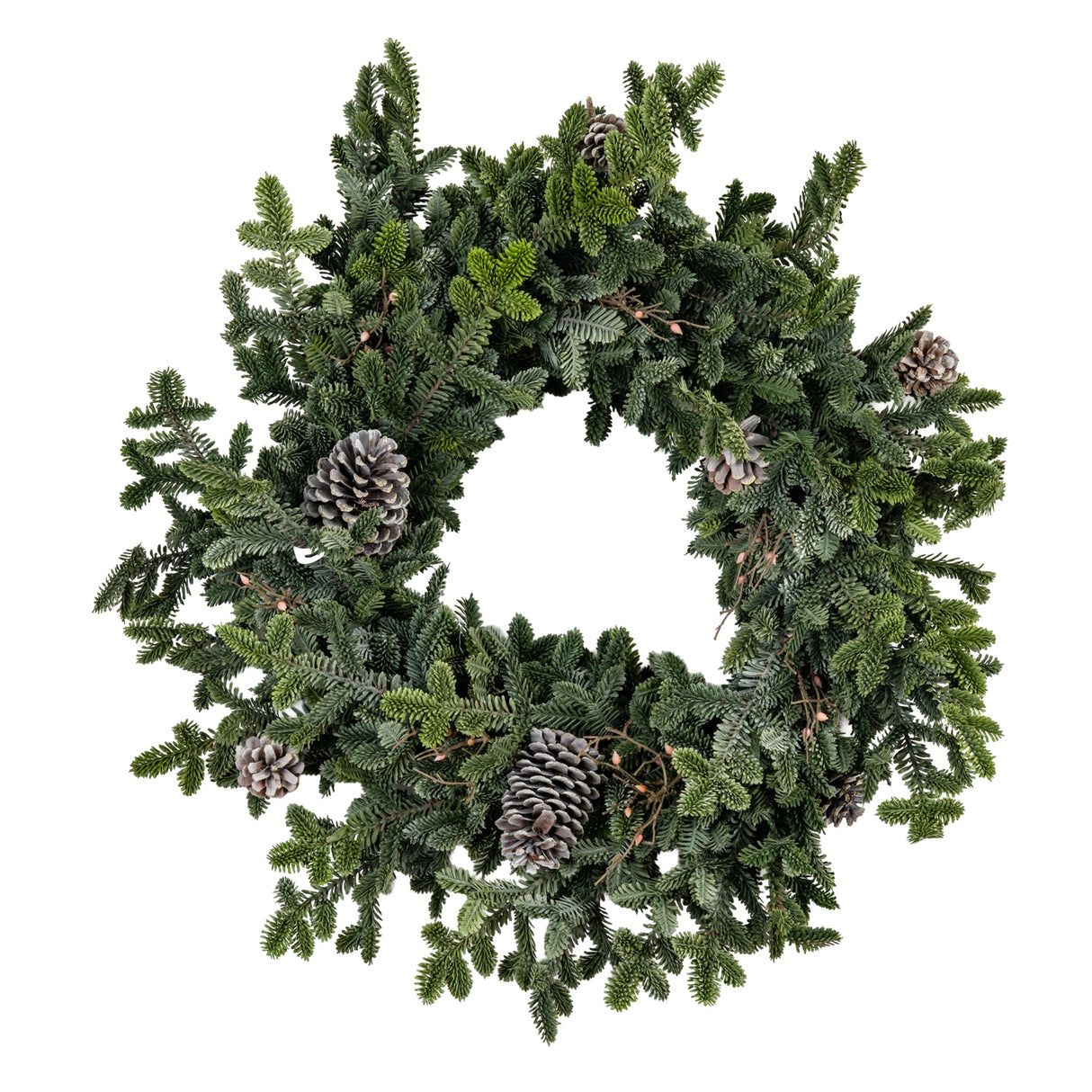Anais Woodland Pine Garland With Pinecones