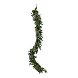 Anais Woodland Pine Garland With Pinecones