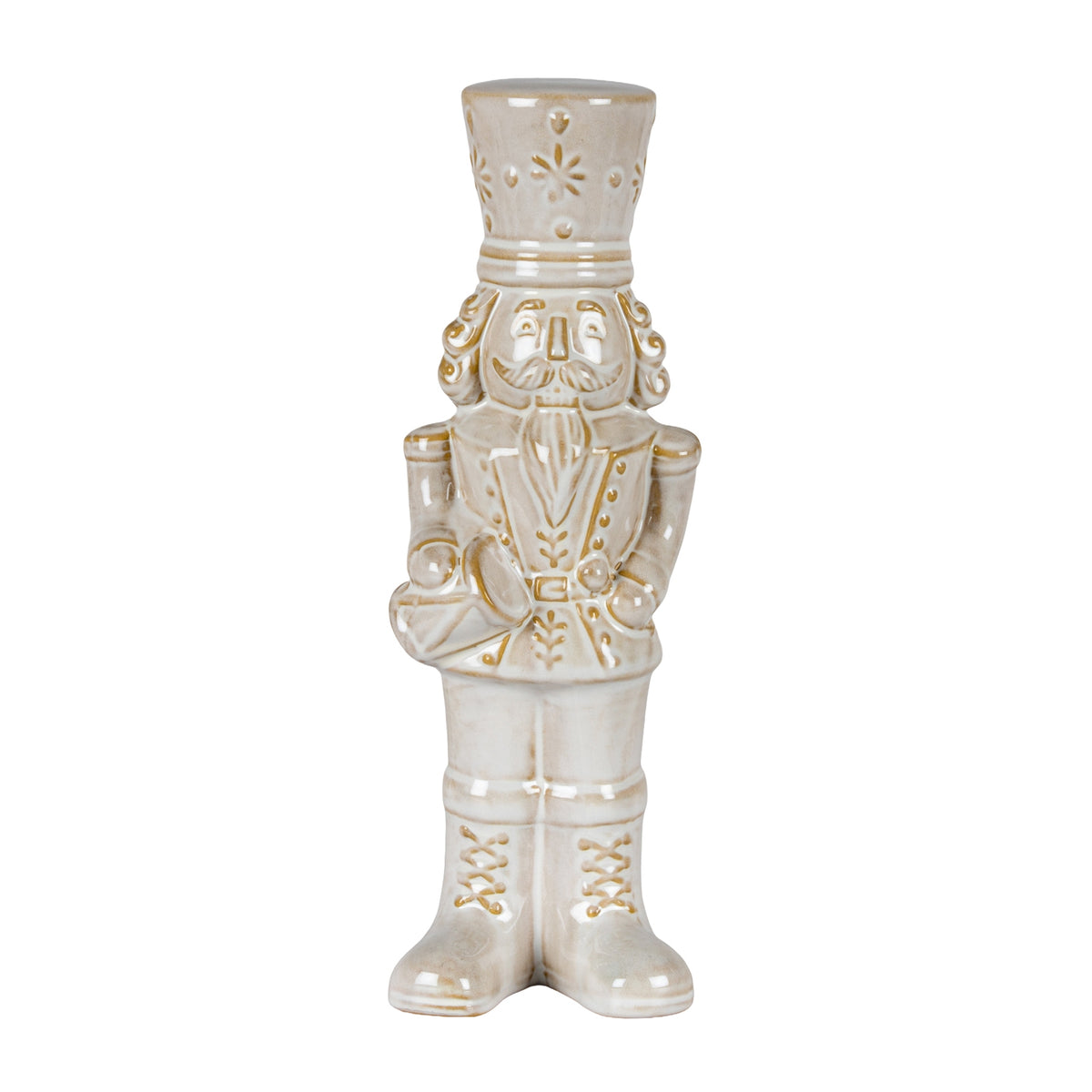 Claudine Ceramic Nutcracker With Drum