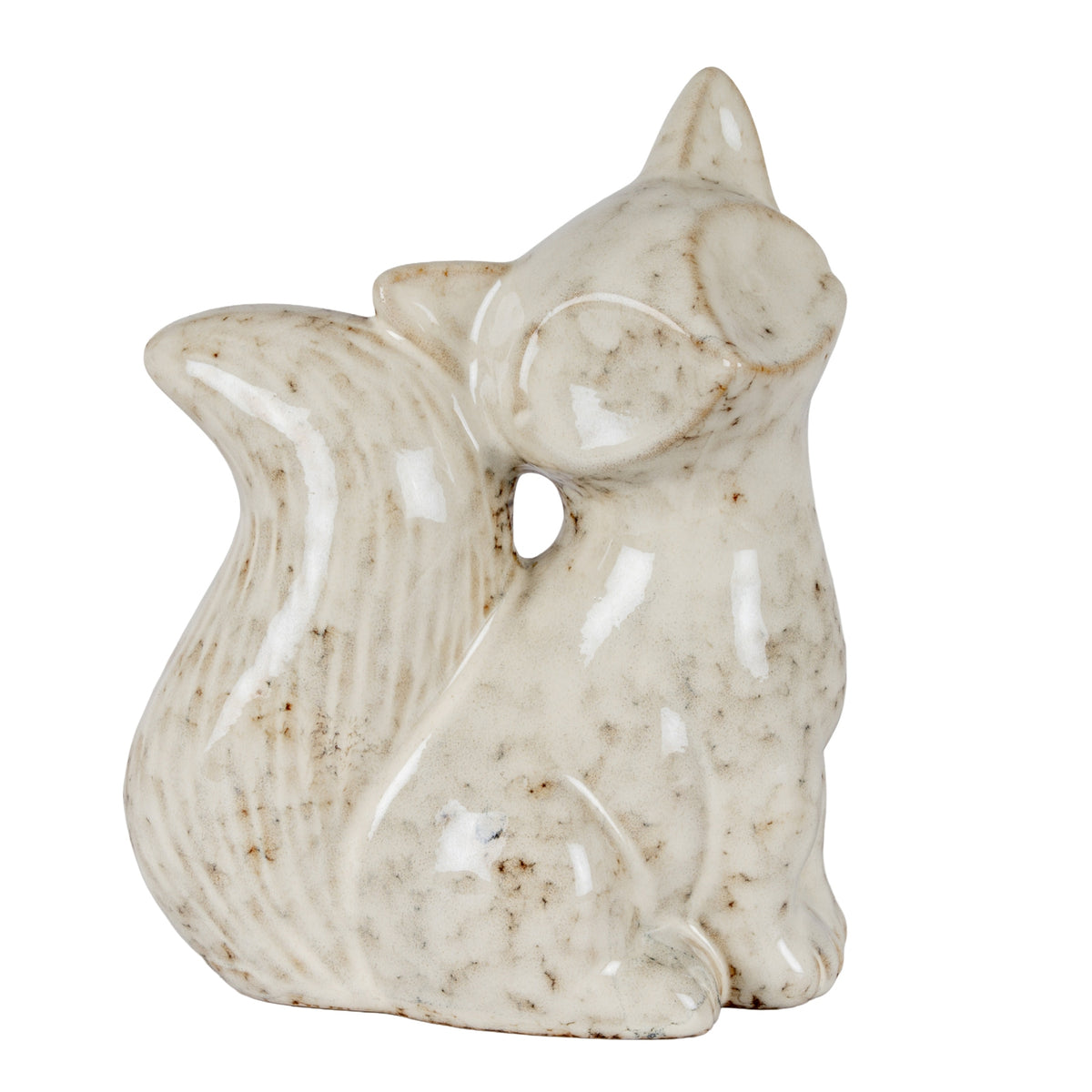 Claudine Ceramic Fox Looking Right