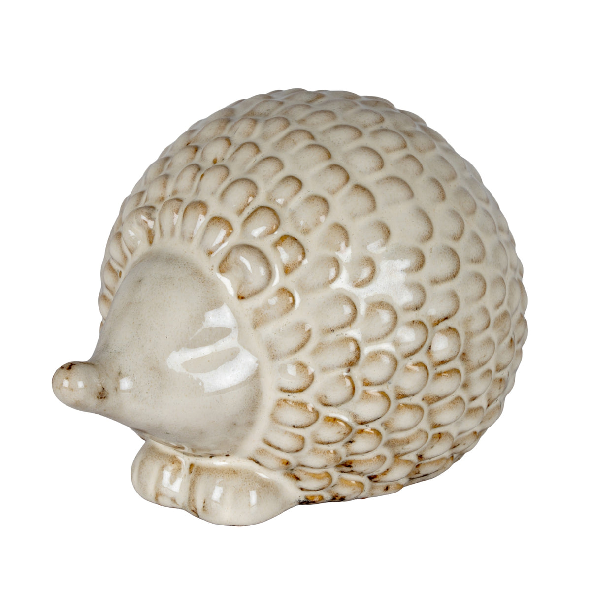 Claudine Ceramic Round Medium Hedgehog