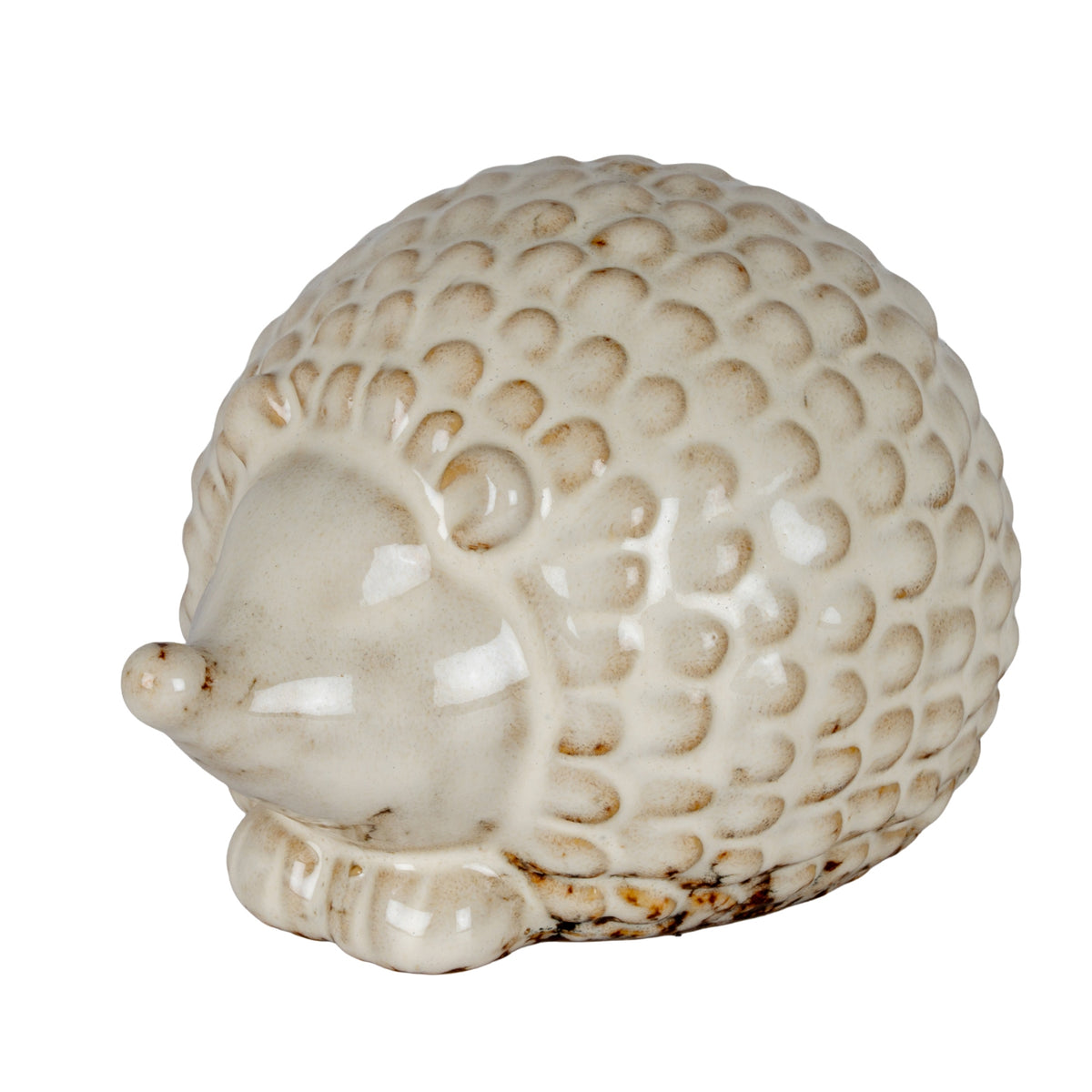 Claudine Ceramic Round Small Hedgehog