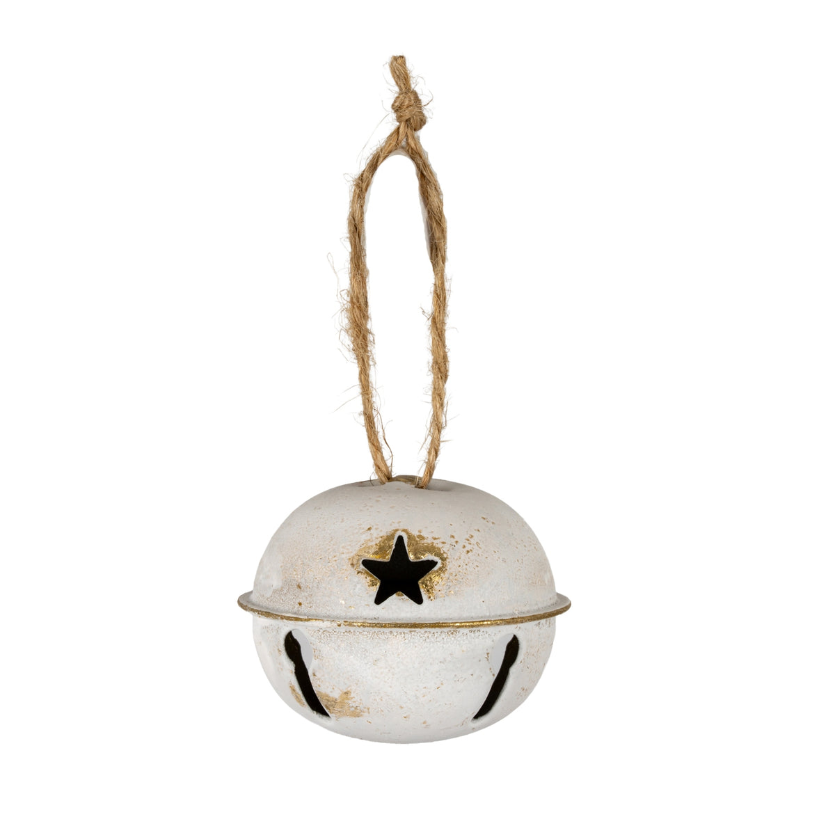 Violette White Metal Nordic Bell Decoration