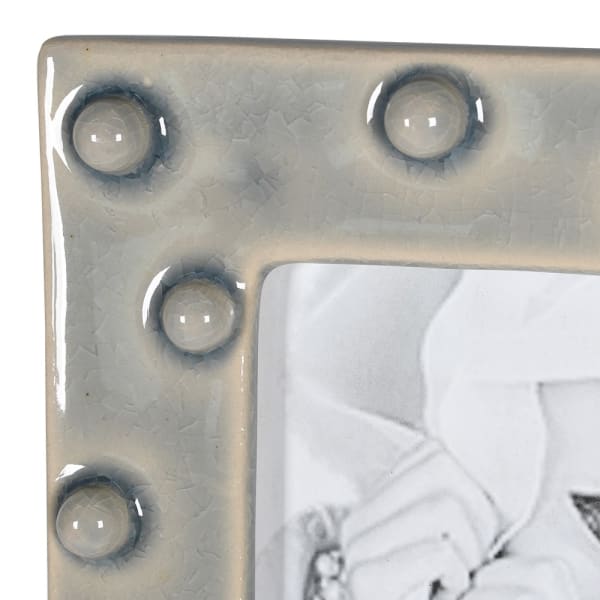 Agathe Blue Wash Ceramic Photoframe