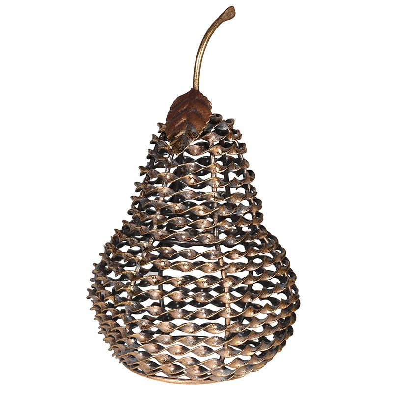 Capucine Twisted Pear Ornament