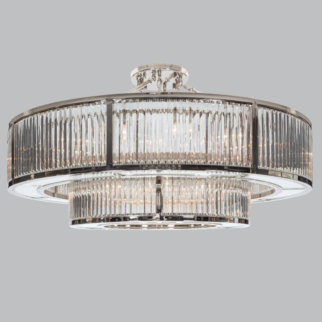 Violette Nickel Chandelier