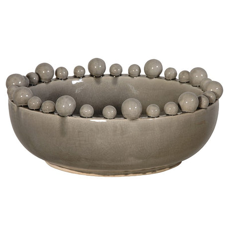 Axelle Grey Bobble Bowl