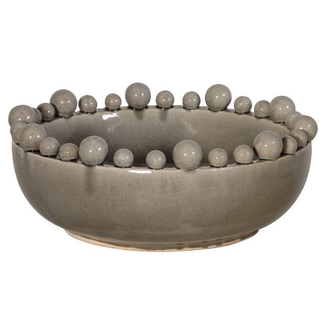 Axelle Grey Bobble Bowl