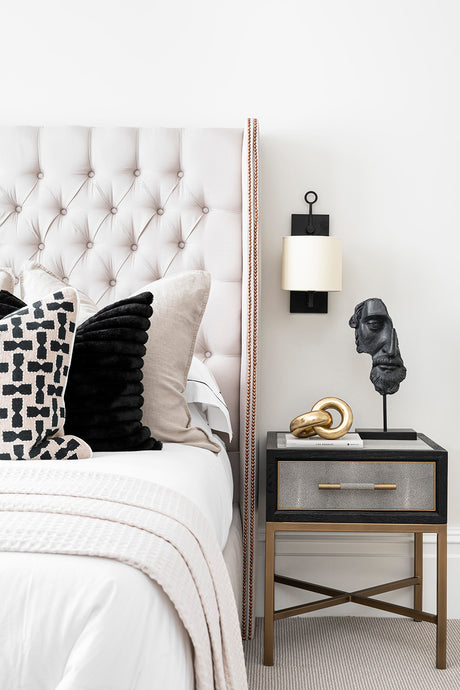 Brigitte 1 Drawer Side Table