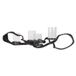 Camille Black Knotted Hand Forged Candle Holder