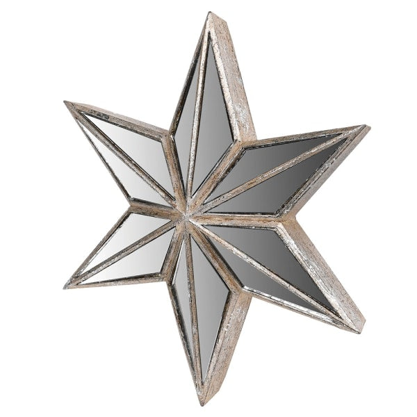 Camille Large Mirrored Star Wall Decoration