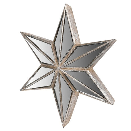 Camille Large Mirrored Star Wall Decoration