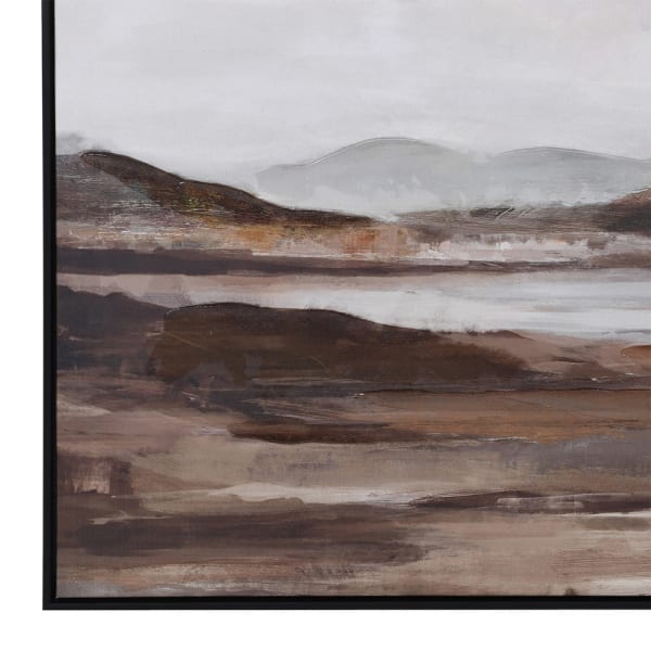 Celine Misty Landscape Print On Canvas