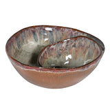 Chantal Brown Ombre Shell Effect Bowl
