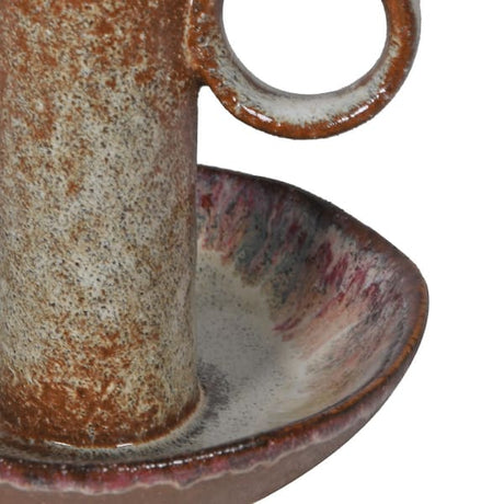 Chantal Brown Ombre Candle Holder