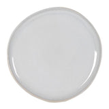 Chantal Set of 4 Cream Organic Shape Dinner Plates
