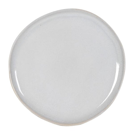 Chantal Set of 4 Cream Organic Shape Dinner Plates